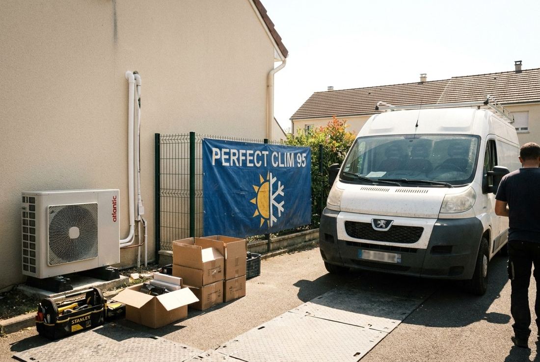 1euro PAC Perfect Clim 95 — installation terminée